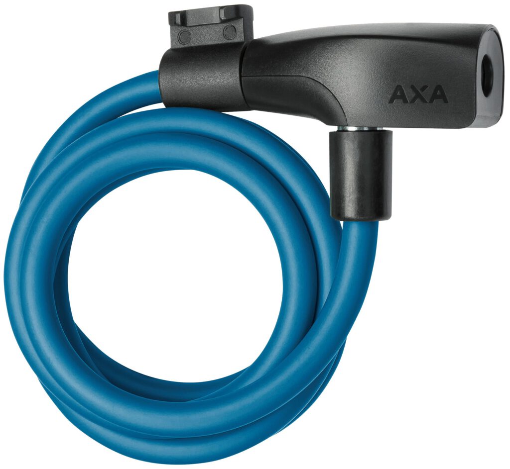 Axa Kabelslot Resolute 8-120 Petrolblue
